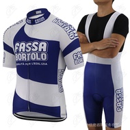 NEW CYCLING NEW Retro Pro Team Cycling Jersey Set Blue Short Sleeve Bike Clothing kit EUSKADI Road MTB Bicycle Wear Suit