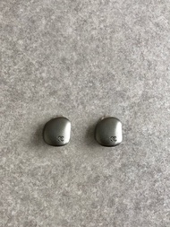 【日本直送 名牌中古包】CHANEL 香奈兒 耳環 銀色 經典雙 C logo vintage 古董 gara4e