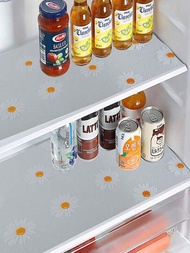 4入組冰箱墊,可水洗防水防油,適用於櫥架、冷凍庫、櫥櫃和抽屜等