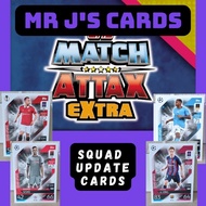 Match Attax Extra 22/23 Squad Update Base Cards