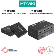MT-VIKI HDMI Splitter 1 in 2 out 4K@30Hz /HDMI Splitter 1 in 4 out 4K@30Hz