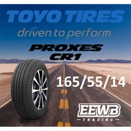 (POSTAGE) 165/55/14 TOYO PROXES CR1 NEW CAR TIRES TYRE TAYAR