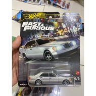 Hotwheels premium Mercedes-Benz 500 sel Fast AND FURIOUS