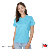 แตงโม (SUIKA) - เสื้อแตงโม ORIGINAL T-SHIRTS คอวี คอกลม สี 38.SKY BLUE