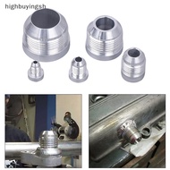null 1PC Weld Bung Nitrous Hose Fitting AN3 AN4 AN6 AN8 AN10 AN12 AN16 AN20 Male Billet Aluminum All