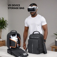 Large Capacity VR Headset Case for Meta Quest 3S/Quest 3 Oxford Fabric Waterproof - beg VR kalis air