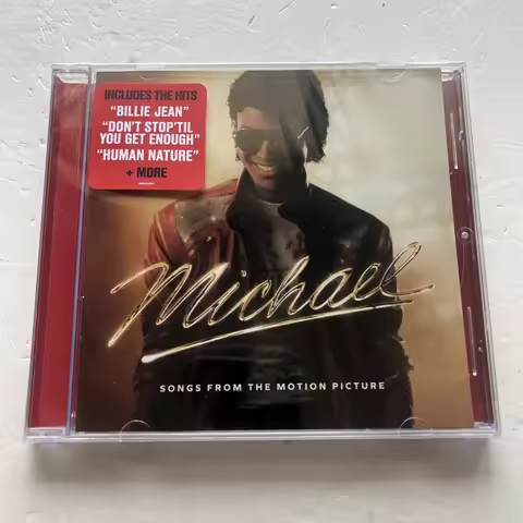Pop MJ Michael Jackson Music CD Michael Songs from the Motion Picture Album Thriller Music Record Co