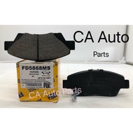 HONDA CITY TMO GM2 GM6 T9A 2014-2020 JAZZ GK T5A 2015-2017 FRONT FBK DISC BRAKE PAD(FD5868MS)
