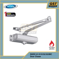 St Guchi Door Closer Automatic Door Closer SGDC-51/52/523BC Auto Close Door Auto Door Closer Penutup