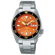 นาฬิกาข้อมือ SEIKO สปอร์ต SKX 5ขนาดกลางสไตล์สปอร์ต SBSA231ผู้ชายสีเงิน