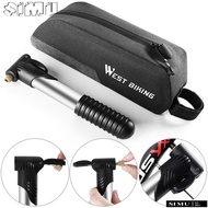 SIMULR MTB Bike Pump Bicycle Accessories Mountain Road Bike Portable Basketball Pump