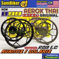 Aerox Thai CNC Sport Rim 17 Inch Rim Avantiz Solariz EGO LC EGO GEAR B99 ORIGINAL Rim 1.4/1.4-17 PNP