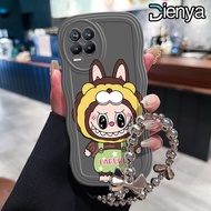 DIENYA Casing Hp Untuk Realme 8 Realme 8 Pro Case Casing HP model Monster lucu Anti Drop Softcase Si