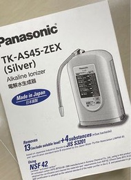 Panasonic TK-AS45-ZEX (Silver) 電解水生成器&amp;原廠濾芯*2