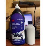 3M 36060 polishing polish – step 1 3M polishing process – treats paint roughness, deep scratches, co