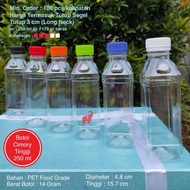 Cimory 250 Bottle HIGHML 250ml Plastic Bottle Yogurt Bottle Cimori Bottle Long Neck Milk Bottle