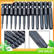 [LSAR-Hot] 1pc 50mm Blue Magnetic Torx Screwdriver Bits Set Electric Screwdriver T5-T40❀