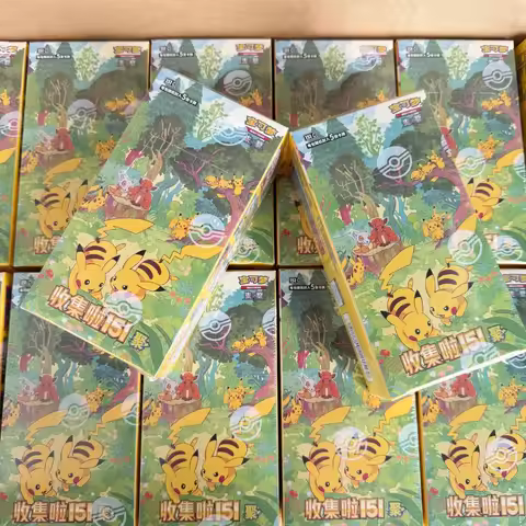 100% Original Pokemon Collect 151 Gathering Collected 151 Vol.4 151 Vol 4 Simplified Chinese Pokemon