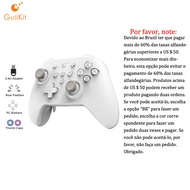 NEGHU GuliKit ตัวควบคุม KK3 MAX KingKong 3จอยเกมส์บลูทูธ NS39สำหรับสวิตช์วินโดวส์และแอนดรอยด์ MacOS