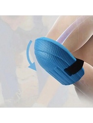 1入組柔軟泡沫膝蓋墊，適用於園藝、清潔和運動 - 提供安全性防護膝保護