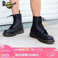 马丁（DR.MARTENS）1460 新中式流行时尚短靴软皮黑色男款8孔马丁靴 黑色 39