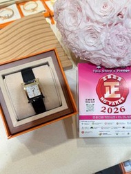 門市現貨Hermes Heure H 30 mm 黑金 手錶