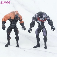 SUISS Venom Action Figure, Marvel 3D Venom Model Toy, Desktop Decoration Movable Movie Periphery 16c