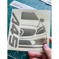 MERCEDES A45 CAR STICKER AKSESORI KERETA STICKERS AMG