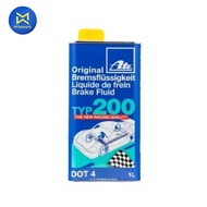 Brake Fluid--ATE-DOT4 TYP200 RACING(1L)- (TYP 200)