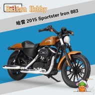 Baltan Hobby C1M meritor chart 1:18 harley sportster iron 2015 hard 883 motorcycle gold hm2