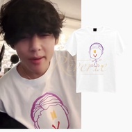 TAEHYUNG V BTS X MCD ART CREATION BT21 TSHIRT JUNGKOOK JIMIN RM JHOPE SUGA JIN ARMY BANGTAN STYLE ME