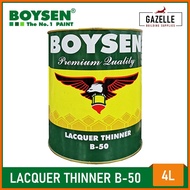 ☻ ◊ ♙ Boysen Lacquer Thinner B50 - 4L