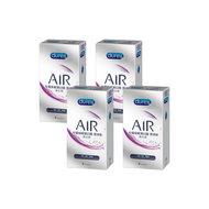 [Durex杜蕾斯] AIR輕薄幻隱潤滑裝衛生套 (8入/盒) - 多入組-4入組
