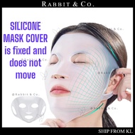 R&C Reusable Silicone Face Mask Cover 3D Ear-Hook Sheet Mask Holder for Better Absorption 37G