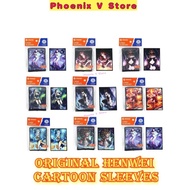 🔥‼️ORIGINAL‼️🔥 Henwei Cartoon Anime Sleeve Sleeves 66x91 66*91 63*90 63x90 Digimon Pokemon Yugioh Va