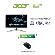 Acer Predator Gaming Monitor XB273U V3 (27'' // AS-IPS // 2k 2560 x 1440// 180hz // 95%DCI-P3 // HDR