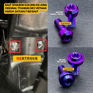 RX KING RXK ORIGINAL TITANIUM GR5 VIETNAM UNDERWAY FENDER BOLT GR5 TITANIUM