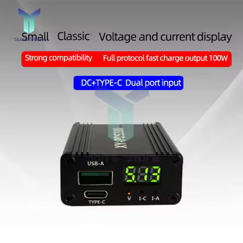 PDS100 QC4.0 QC3.0 PD3.0 100W Step Down Mobile phone quick charger module Type-C DC12-28V for Huawei