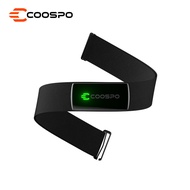 COOSPO H9Z สายรัดหน้าอกเครื่องวัดชีพจรบลูทูธ5.0 ANT +พร้อมแบตเตอรี่ที่ชาร์จไฟได้เซ็นเซอร์หน้าอกเครื่