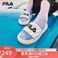斐乐（FILA）女鞋运动拖鞋厚底凉拖沙滩鞋漂流船 奶白-GD 35.5