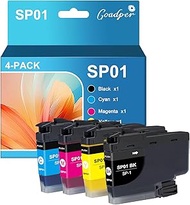 SP1 SP01 Sublimation Ink Cartridge Compatible with SP01BKS SP01CS SP01MS SP01YS for Brother SP1 SP01