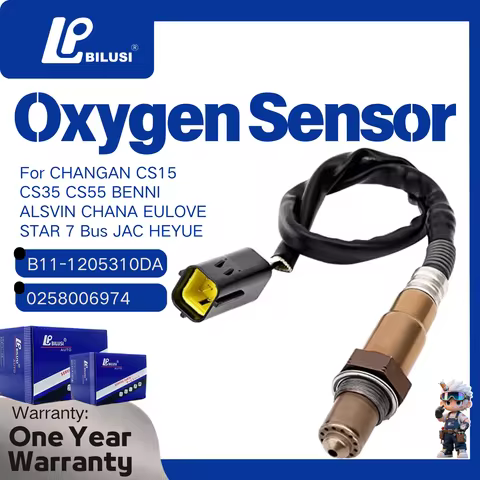 BILUSI Oxygen Sensor For CHANGAN CS15 CS35 CS55 BENNI ALSVIN CHANA EULOVE STAR 7 Bus JAC HEYUE 37420