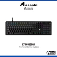 Corsair K70 CORE RGB Mechanical Gaming Keyboard - Corsair MLX Red Switch CH-910971E-NA