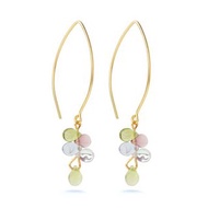 莫內 Monet 靈感玻璃花瓣耳環