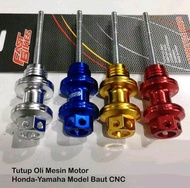 TUTUP OLI MESIN CNC PENUTUP OLI MESIN VARIASI MODEL PROBOLT TUTUP OLI MESIN MOTOR NMAX AEROX LEXI VARIO BEAT SCOOPY MIO JUPITER SUPRA DLL