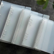 A4B5A5 Detachable Metal Ring Binder Shell PP Frosted Folder 9/20/26/30 Holes