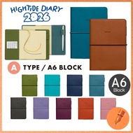 HIGHTIDE Planner 2026 Reple / A6 Weekly Block / Starting October 2025