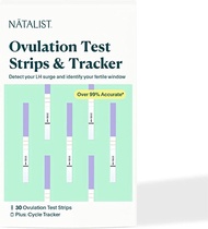 Natalist Ovulation Test Kit Home Fertility Strips for Women - Clear &amp; Accurate Result Tracker Helps