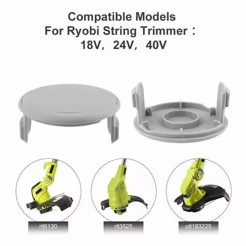 Replacement Spool Cover Durable Plastic Trimmer Cap Weed Eater Strimmer Edger Outdoor Lawn Care for 