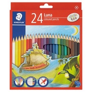 STAEDTLER ( 136C24 ) LUNA COLOUR PENCIL 24COLOUR (LONG)